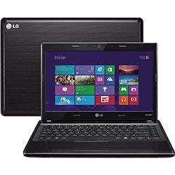 Notebook LG S460 com Intel Pentium Dual Core 4GB 320GB LED 14" Windows 8