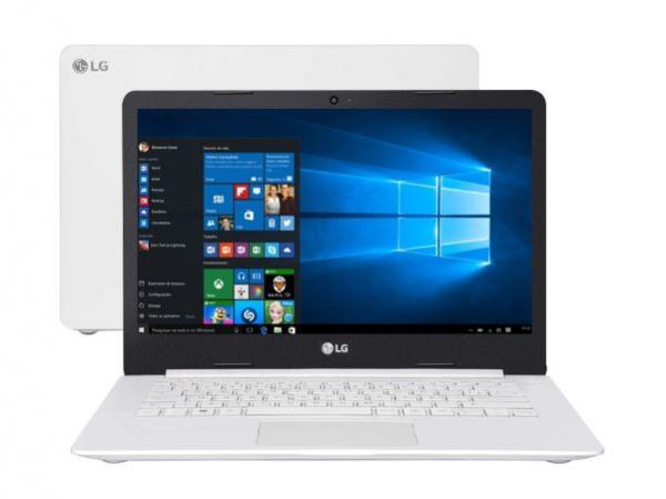 Notebook LG Ultra Slim 14U380-L.BJ36P1 - Intel Quad Core 4GB 500GB LED 14” Windows 10