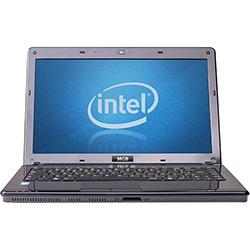 Notebook MGB BR40117-23L Intel Core I3 2GB 320GB LED 14" Linux - Preto