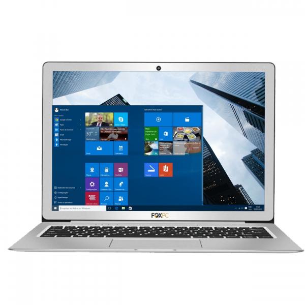 Notebook Mobile FX14P500G Intel Quad Core 2GB 32GB SSD LED 14 Windows 10 Office - FoxPC
