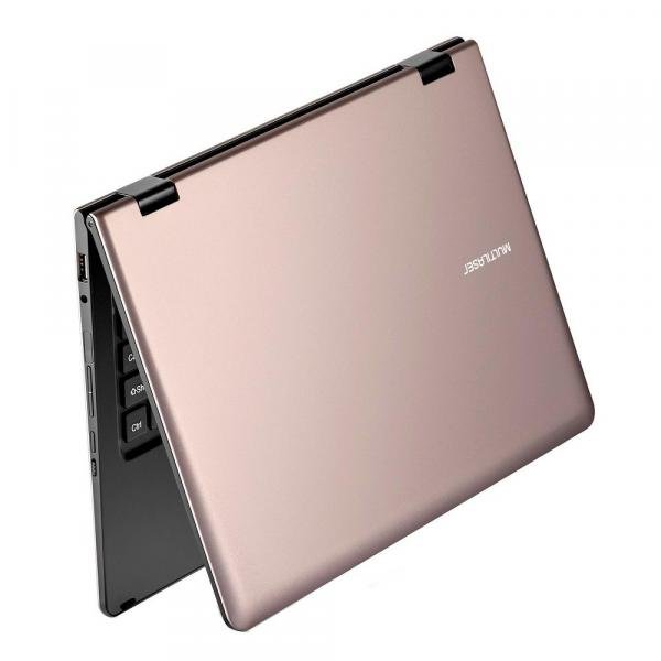 Notebook Multilaser M11w 2gb Ram Win10 32gb Quad 11,6 Polegadas Nb259 Dourado