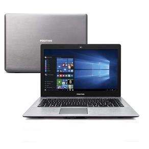 Notebook Positivo Core I3-4005U 4GB 500GB Tela 14” Windows 10 Premium XR7550