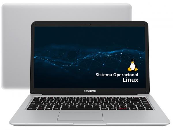 Notebook Positivo Motion C4500Ai Intel Dual Core - 4GB 500GB 14” Linux