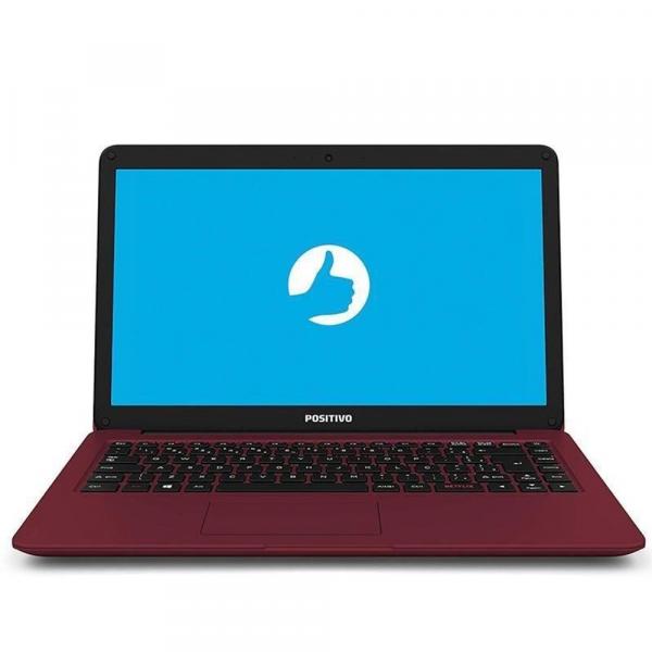 Notebook Positivo Motion Red C464B Intel Dual Core - 4GB 64GB 14 - Windows 10