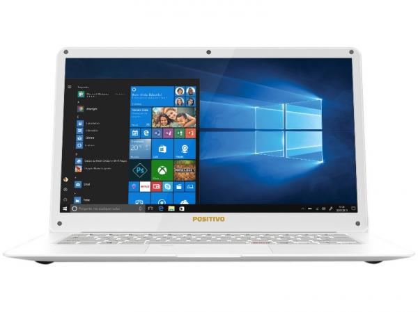 Notebook Positivo Motion White Q432A - Intel Atom Cherry 4GB 32GB 14” Windows 10