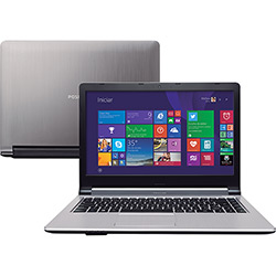 Notebook Positivo Premium XS8320 Intel Core I5 6GB 750GB LED 14" Windows 8.1 - Cinza