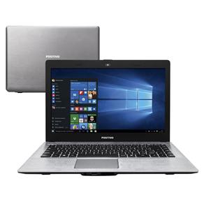 Notebook Positivo Stilo XR3520 com Intel® Dual Core, 2GB, 500GB, Leitor de Cartões, HDMI, Wireless, Webcam, LED 14" e Windows 10