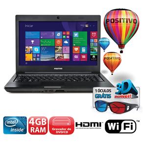 Tudo sobre 'Notebook Positivo Unique S2050 3D com Intel® Dual Core, 4GB, 320GB, Gravador de DVD, Leitor de Cartões, HDMI, Wireless, LED 14” e Windows 8'