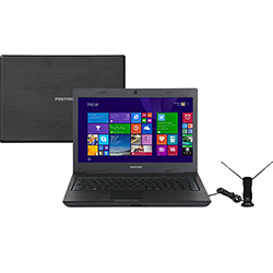 Notebook Positivo Unique TV Digital S2560 com Intel Dual Core 4GB 500GB LED 14" Windows 8 + Pacote 3D Experience