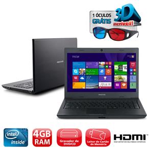 Tudo sobre 'Notebook Positivo Unique TV S2065 3D com Intel® Dual Core, 4GB, 500GB, Gravador de DVD, Leitor de Cartões, HDMI, TV Integrada, LED 14” e Windows 8'