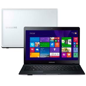 Notebook Samsung ATIV Book 3 370E4K-KDB com Intel® Dual Core, 4GB, 500GB, Gravador de DVD, Leitor de Cartões, HDMI, Wireless, LED 14" e Windows 8.1