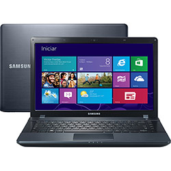 Notebook Samsung ATIV Book 2 com AMD Dual Core 4GB 500GB Tela LED 14" Windows 8