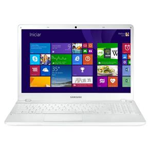 Notebook Samsung ATIV Book 2 com Intel Core I5 8GB 1TB LED 15,6" Windows 8.1 - Branco