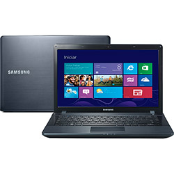 Notebook Samsung ATIV Book 2 com Intel Dual Core 4GB 500GB LED 14" Windows 8