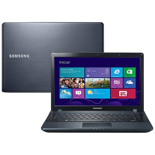 Notebook Samsung ATIV Book 2 Intel Core I3 4GB 500GB Tela LED 14" Windows 8.1 - Preto