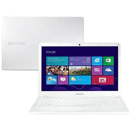 Notebook Samsung ATIV Book 2 Intel Core I5 8GB 1TB Tela LED 15.6" Windows 8.1 - Branco