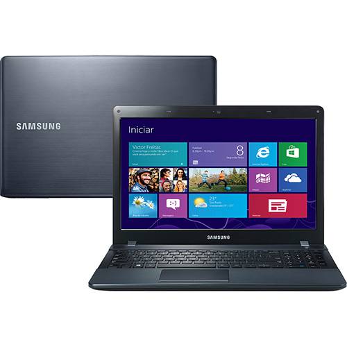 Notebook Samsung ATIV Book 2 Intel Core I5 8GB 1TB Tela LED 15,6" Windows 8 - Preto