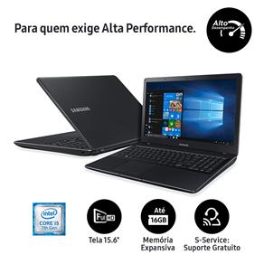 Notebook Samsung Core I5-7200U 4GB 1TB Tela Full HD 15.6” Windows 10 Expert X21 NP300E5M-KFWBR