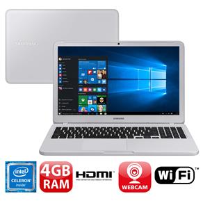 Notebook Samsung Dual Core 4GB 500GB Tela 15.6" Windows 10 Essentials E20 NP350XAA-KDBBR