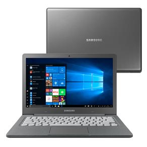 Notebook Samsung Dual Core 4GB 64GB SSD Tela Full HD 13.3” Windows 10 Flash F30 NP530XBB-AD1BR