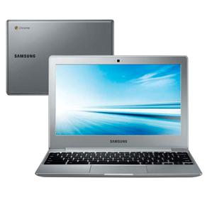 Notebook Samsung Dual Core 2GB 16GB EMMC Tela 11.6” Chrome OS Chromebook 500C12-AD1