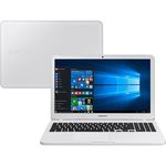 Notebook Samsung Essentials E20, Dual-Core, 15.6'', Windows 10 Home, 4GB, 500GB - Branco