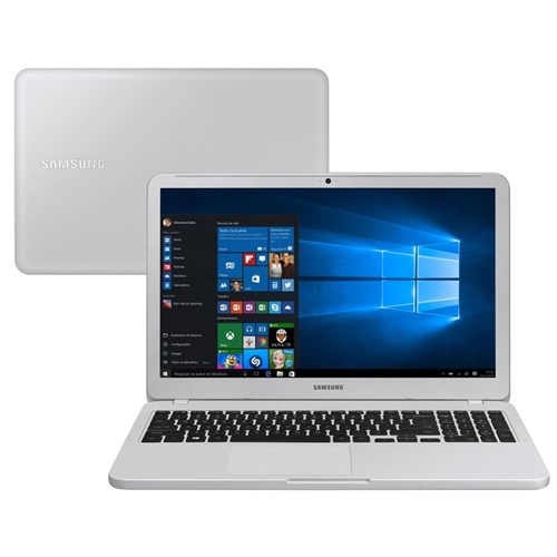 Notebook Samsung Essentials E30 Np350xaa-Kf2br, Core I3-7020U, 4Gb, 1Tb, Tela Full Hd 15.6¿, Windows