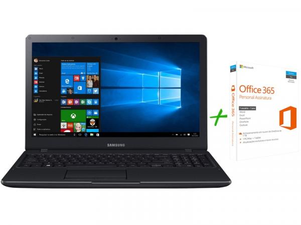 Notebook Samsung Essentials E34 Intel Core I3 4GB - 1TB LED 15,6” Full HD + Microsoft Office 365
