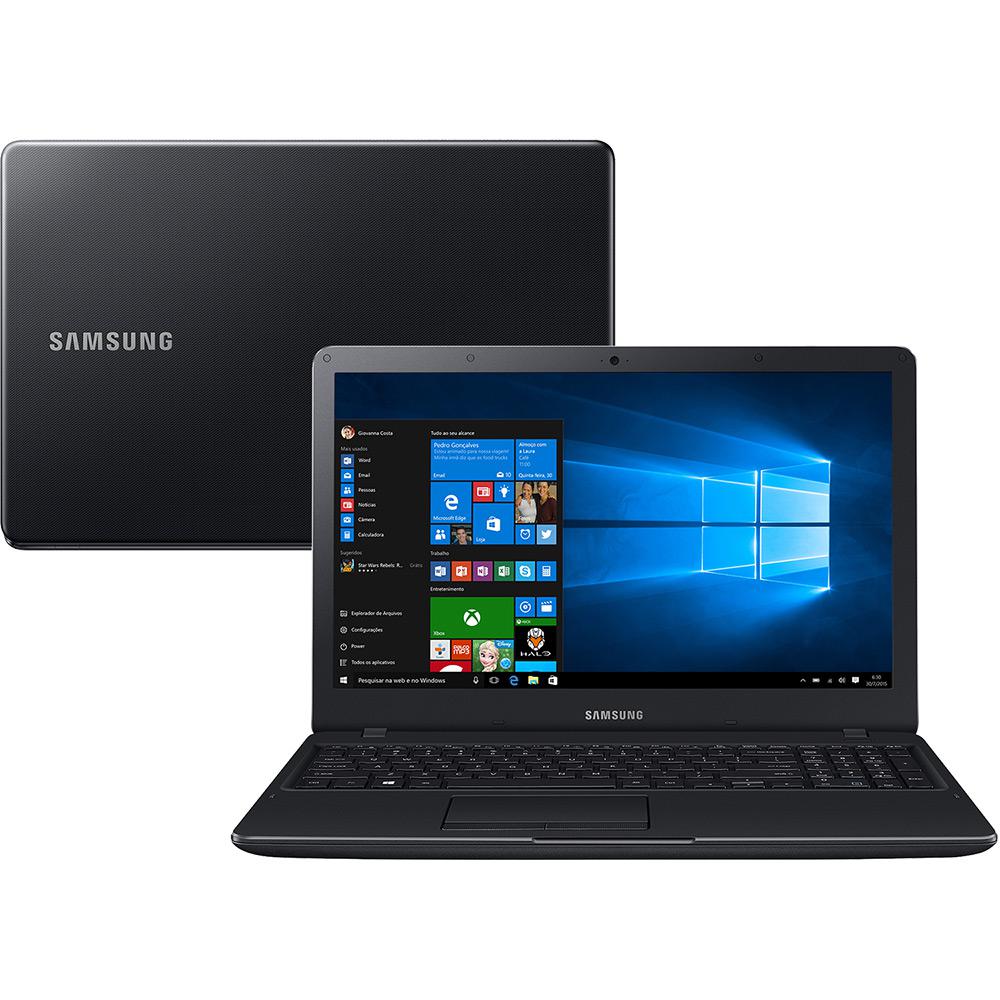 Notebook Samsung Essentials E34 Intel Core I3 4GB 1TB Tela Led Full HD 15,6" Windows 10 - Preto