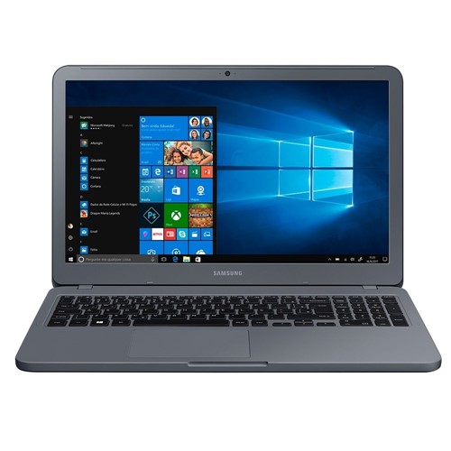 Notebook Samsung Expert I3, 4GB, 1TB, 15.6", Windows 10 Cinza