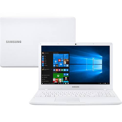 Notebook Samsung Expert X22 Intel Core 7 I5 8GB 1TB Tela LED 15,6" Windows 10 - Branco