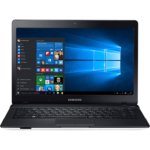Notebook Samsung Expert X21 Intel Core I5 8GB 1TB LED HD 14" Windows 10 - Branco