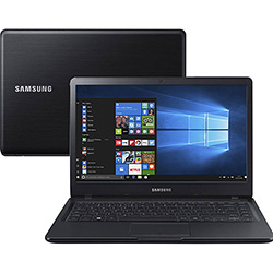 Notebook Samsung Expert X15s Intel Core 6 I3 4GB 1TB Tela LED HD 14" Windows 10 - Preto