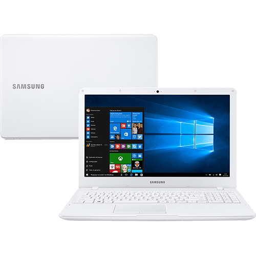Notebook Samsung Expert X24 Intel Core I5 6GB (GeForce 910M de 2GB) 1TB LED FULL HD 15,6" Windows 10 - Branco