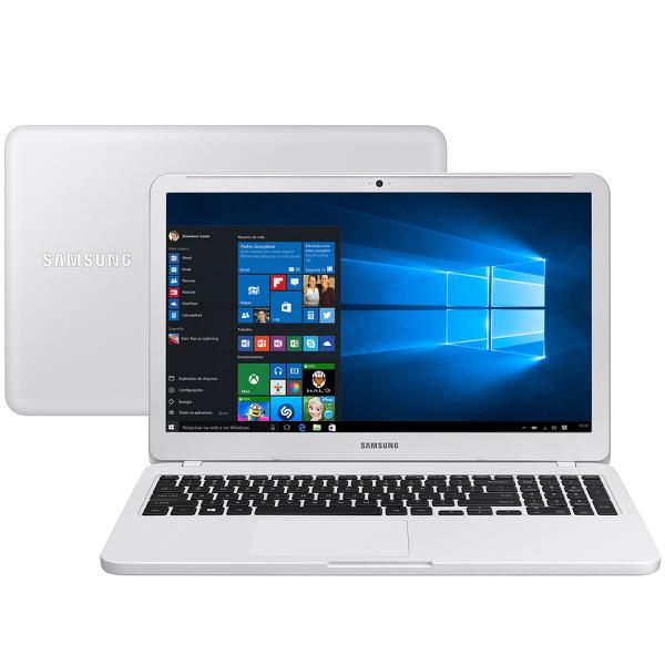 Notebook Samsung Expert X40 Intel Core I5 8GB 1TB Placa de Vídeo 2GB LED 15,6 W10 Branco