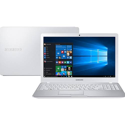 Notebook Samsung Expert X51 Intel Core I7 8GB (2GB de Memória Dedicada) 1TB LED Full HD 15,6'' Windows 10 - Branco