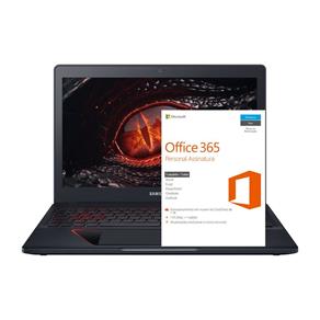 Notebook Samsung Odyssey XG2BR Intel® Core™ I7 15.6`` - Preto + Microsoft Office 365 Personal QQ2-00481 1TB
