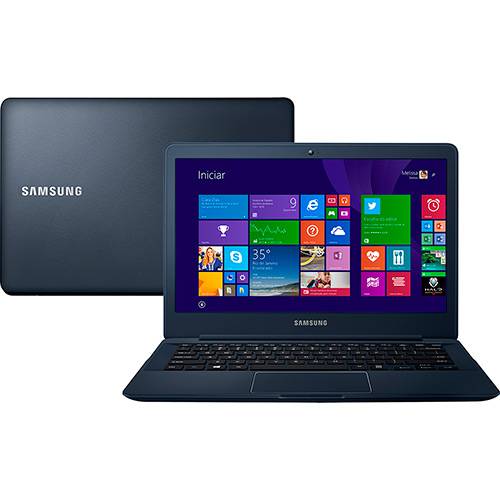 Notebook Samsung Style S20 Intel Core I5 4GB 256GB SSD LED Full HD 13.3'' Windows 8.1 - Preto