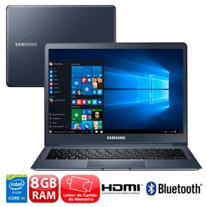 Notebook Samsung Style S40 930X2K-KW1 com Intel® Core™ M-5Y31, 8GB, 256GB SSD, Leitor de Cartões, Micro HDMI, Bluetooth, LED 12.2" e Windows 10