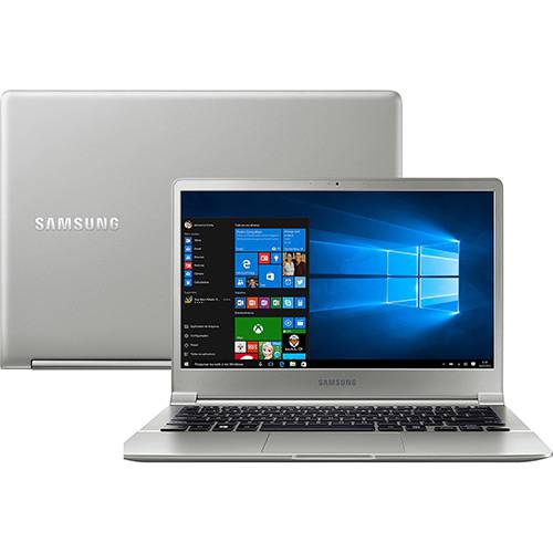 Notebook Samsung Style S50 Intel Core I7 8GB 256GB SSD Tela LED 13,3" Windows 10 - Prata