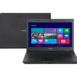 Notebook SIM Positivo 1565 com AMD Dual Core 4GB 750GB LED 14" Windows 8 + Pacote 3D Experience