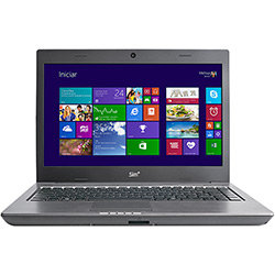 Notebook Positivo SIM 5410 com Intel Core I5 6GB 500GB LED 14" Windows 8 + Pacote 3D Experience