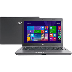 Notebook SIM Positivo 5470 com Intel Core I5 8GB 750GB LED 14'' Windows 8 + Pacote 3D Experience