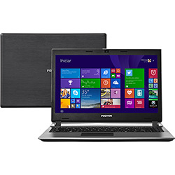 Notebook SIM Positivo 6475 com Intel Core I5 4GB 750GB LED 14" Windows 8 + Pacote 3D Experience