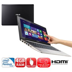 Tudo sobre 'Notebook Touch Asus VivoBook X202E com Intel® Pentium® Dual Core, 4GB, 320GB, Leitor de Cartões, HDMI, Wireless, Webcam, LED 11.6” e Windows 8'