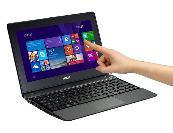 Notebook Touch Asus X102BA Azul Tela LED 101” - Asus
