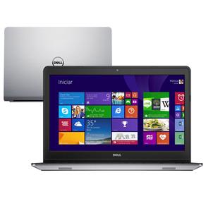 Notebook Touch Dell Inspiron I14-5448-B30 com Intel® Core™ I7-5500U, 8GB, 1TB, 8GB SSD, Placa Gráfica de 2GB, LED 14" e Windows 8.1