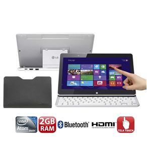Notebook Touch LG SlidePad H160-G.BU51P1 com Intel® Atom™ Z2760, 2GB, 64GB, Leitor de Cartões, HDMI, Wireless, Bluetooth, LED 11.6” e Windows 8