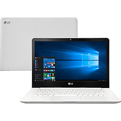 Notebook Ultra Slim LG 14U360-L.BJ31P1 Intel Celeron Quad Core 4GB 500GB LED 14" Windows 10 - Branco