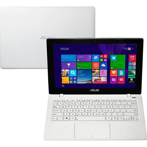 Tudo sobre 'Notebook Ultrafino Asus X200MA-CT204H Intel Dual Core 2GB 500GB Tela LED 11.6" Windows 8.1 - Branco'